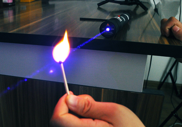 light a match stick without using hands